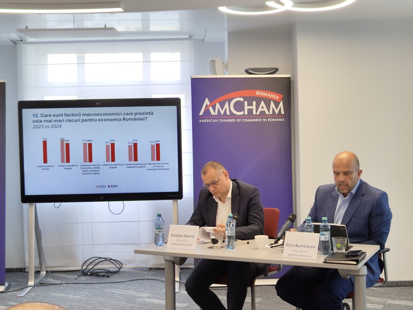 „Deceniu de creștere: 10 priorități propuse de Camera de Comerț Americană pentru dezvoltarea economică a României”