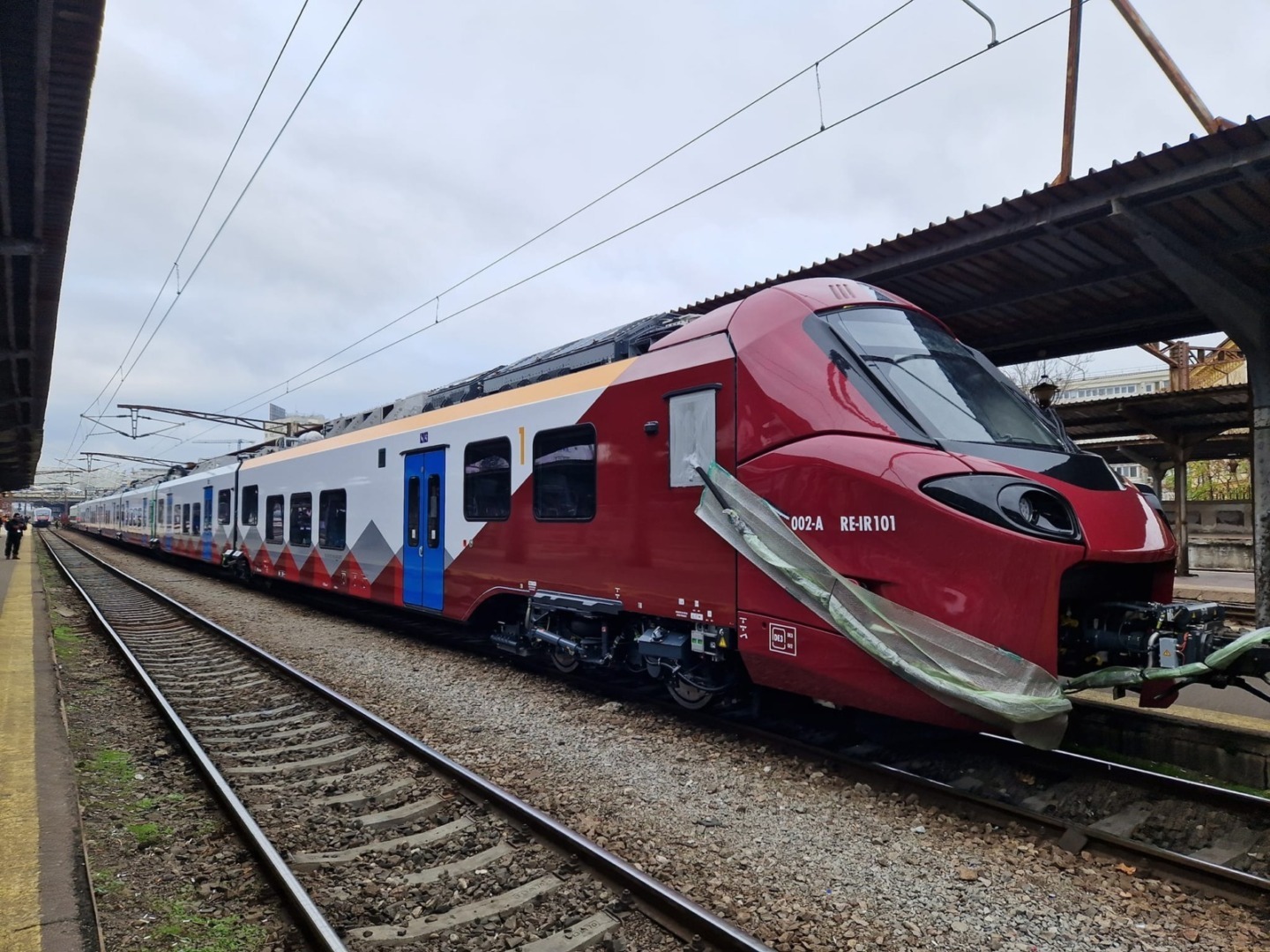 "VIDEO: Prezentarea noului tren Alstom care începe să ruleze miercuri pe ruta București-Brașov, văzut din interiorul cabinei"