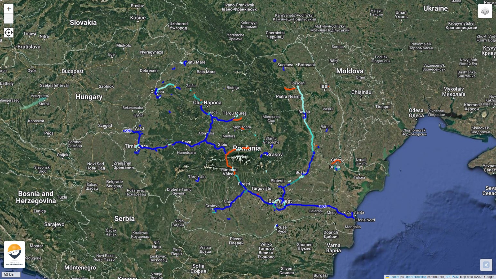 "Asociația Pro Infrastructură anticipează o posibilă atingere sau depășire a pragului de 200 km de drumuri noi pentru al doilea an consecutiv în 2025"