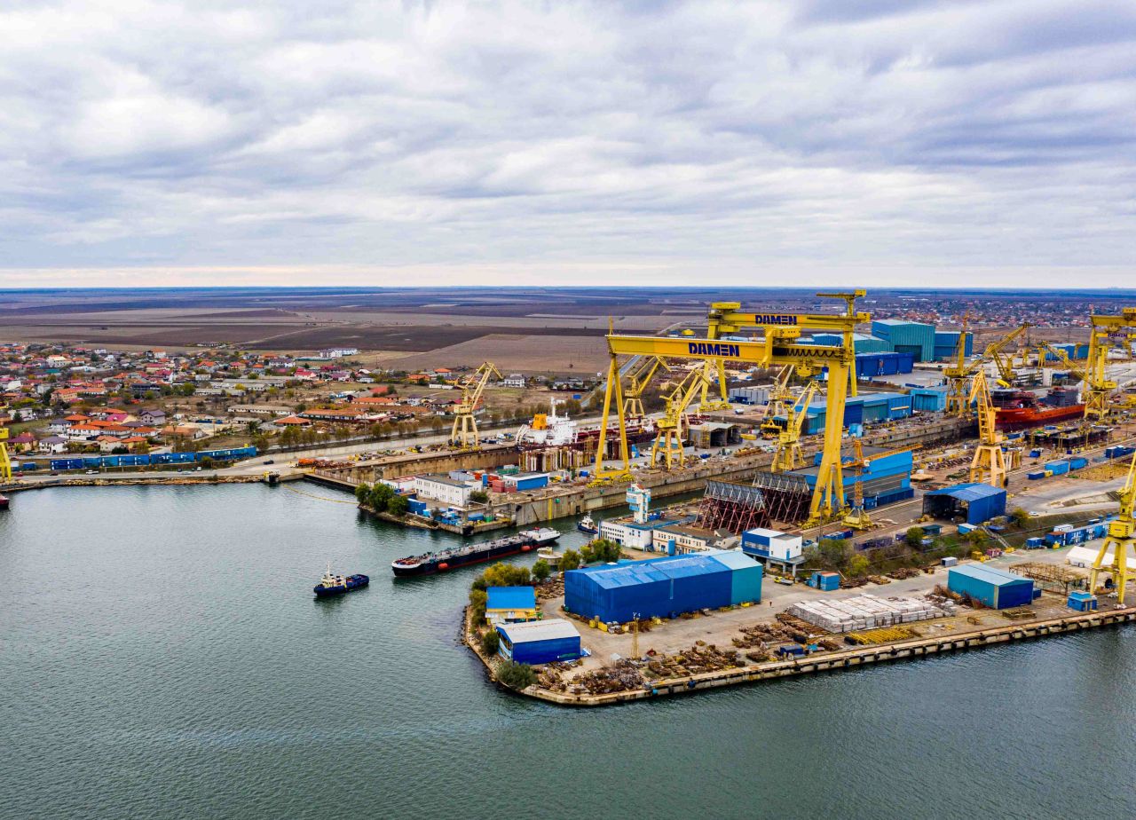 "Solicitare de intervenție din partea Sindicatului Navalistul la președinte pentru rezolvarea problemelor Şantierului naval din Mangalia, unde conducerea intenționează să concedieze peste 260 de angajați"