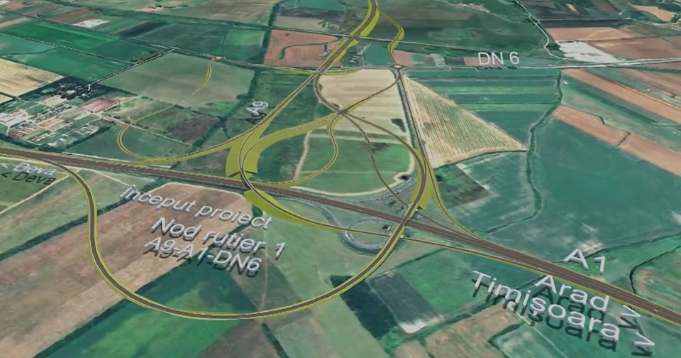 "Dezvoltări recente privind proiectul Autostrada A9 Timișoara – Moravița: CNAIR a primit 10 propuneri de construcție a Segmentului 2 (33,49 km) cu o valoare totală de 4,23 miliarde de lei"